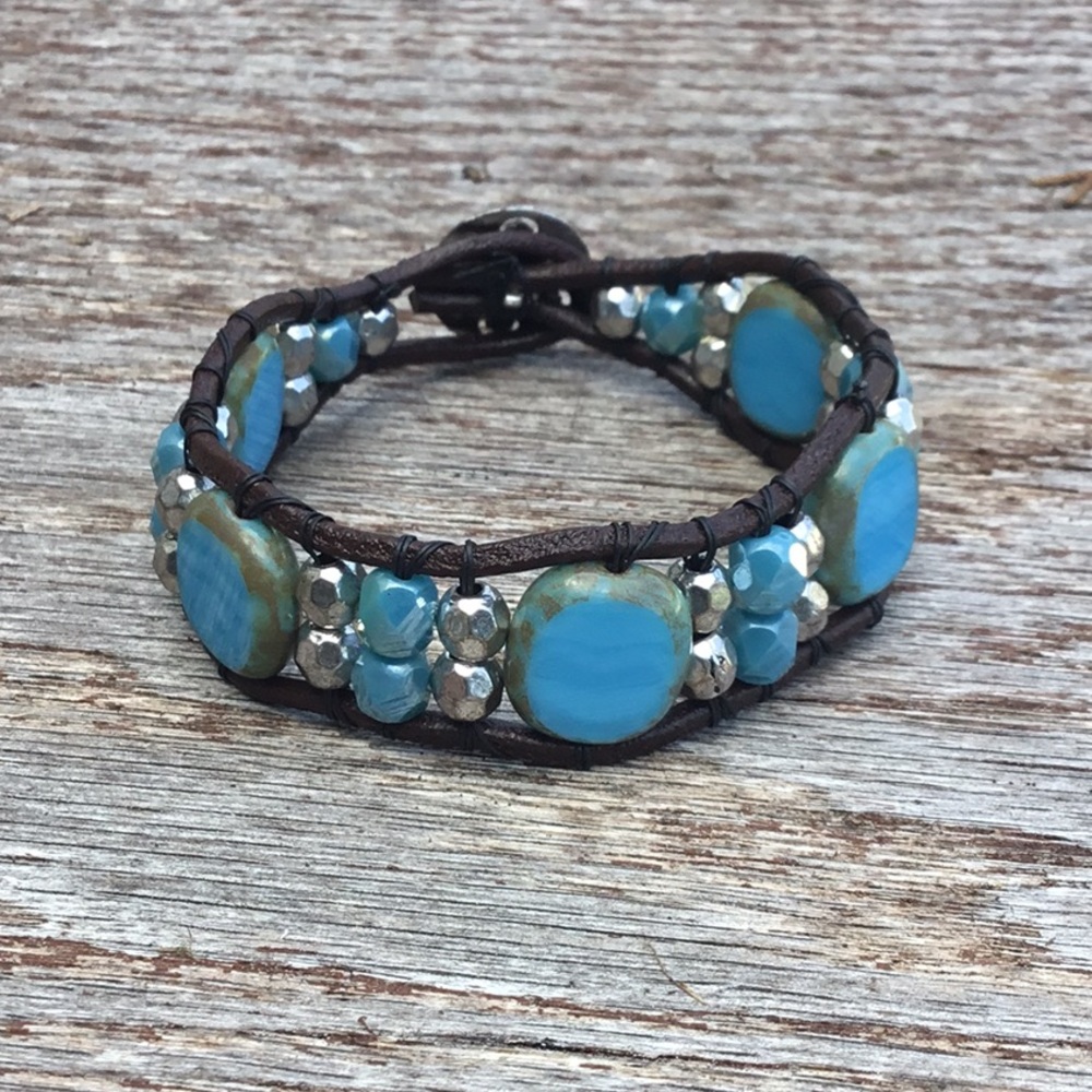 🦋 Shades of Blue Mini Cuff